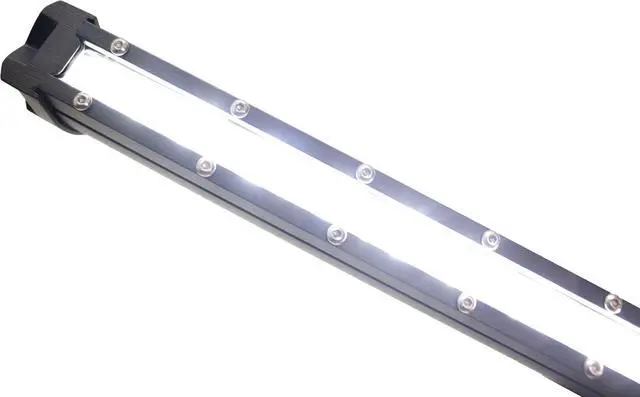 Alt view image 3 of 11 - RSLP14 - LoPro Series Ultra Slim 14in 60W LED Light Bar w/ White/Amber Function