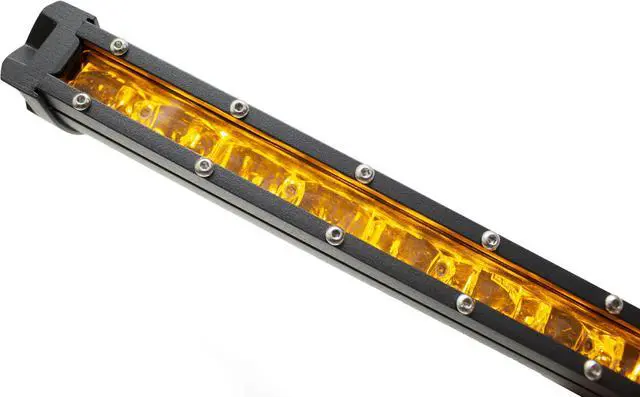 Alt view image 4 of 11 - RSLP14 - LoPro Series Ultra Slim 14in 60W LED Light Bar w/ White/Amber Function
