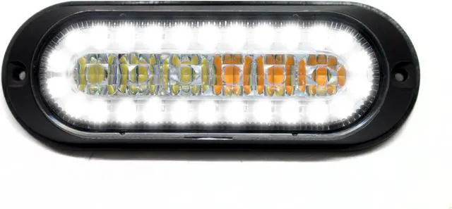 Main image of RS7003AWD - Dual-Function Flush Mount Amber Strobe w/ White DRL