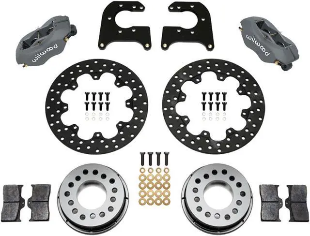 Main image of Wilwood 140-0262-BD Dynalite Drag Rear Brake Kit for Small Ford with 2.66" Offset