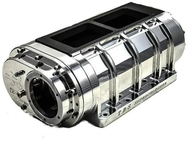 Main image of 8-71 TBS Billet Case w/ High-Helix Billet Rotors