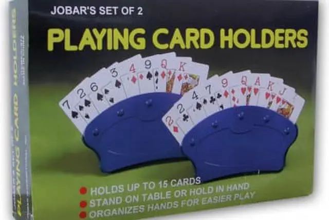 Alt view image 6 of 12 - Set of 2 Playing Card Holders