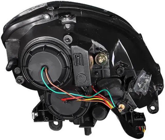 Alt view image 4 of 6 - Anzo USA 121172 Infiniti G35 Black Headlight Assembly - (Sold in Pairs)