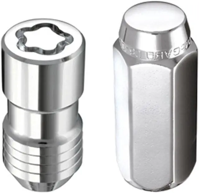 Alt view image 8 of 9 - McGard 84520 Chrome Cone Seat Wheel Installation Kit; 5 Lug (M14 x 1.5)