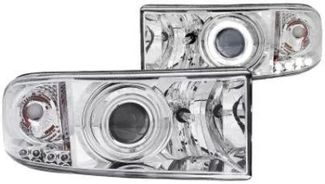 Alt view image 9 of 12 - Anzo USA Headlight Assembly Projector w/Halo