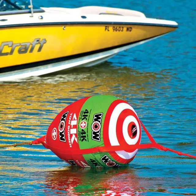 Alt view image 8 of 10 - WOW Sports Tow Bobber To Be Connected To Towable Water Tubes (15-3000)