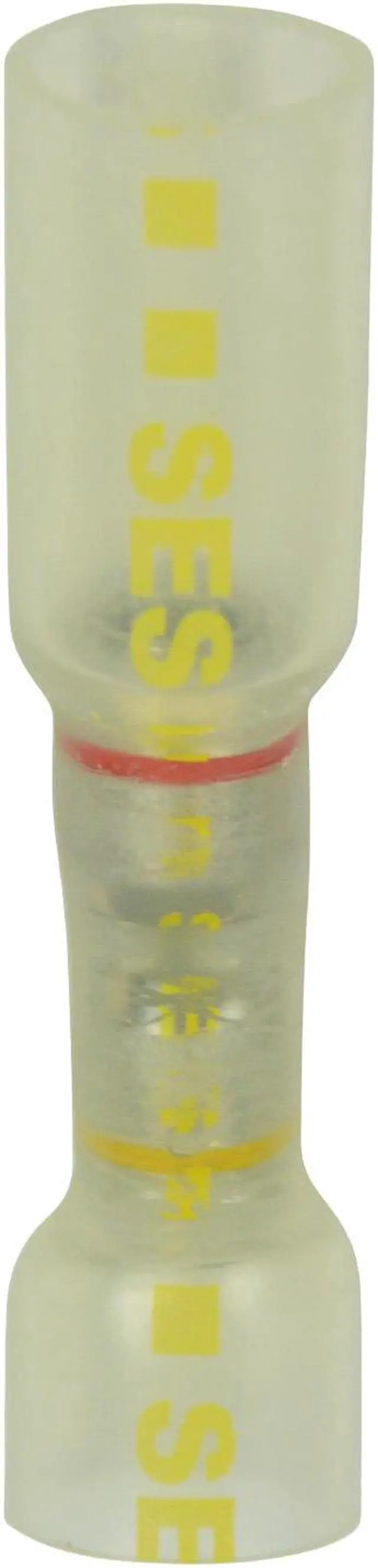Alt view image 3 of 8 - Set of 3 White Ancor 12-10 AWG Heat Shrink Step-Down Connector, 1"