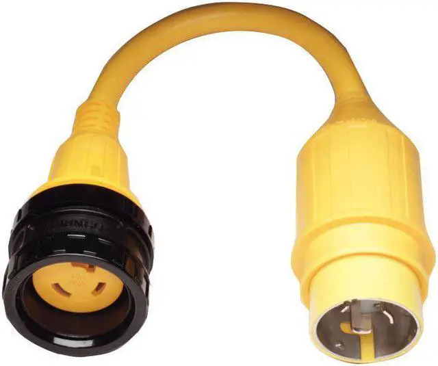 Alt view image 4 of 7 - Marinco 110A Pigtail Adapter - 30A Female to 50A Male
