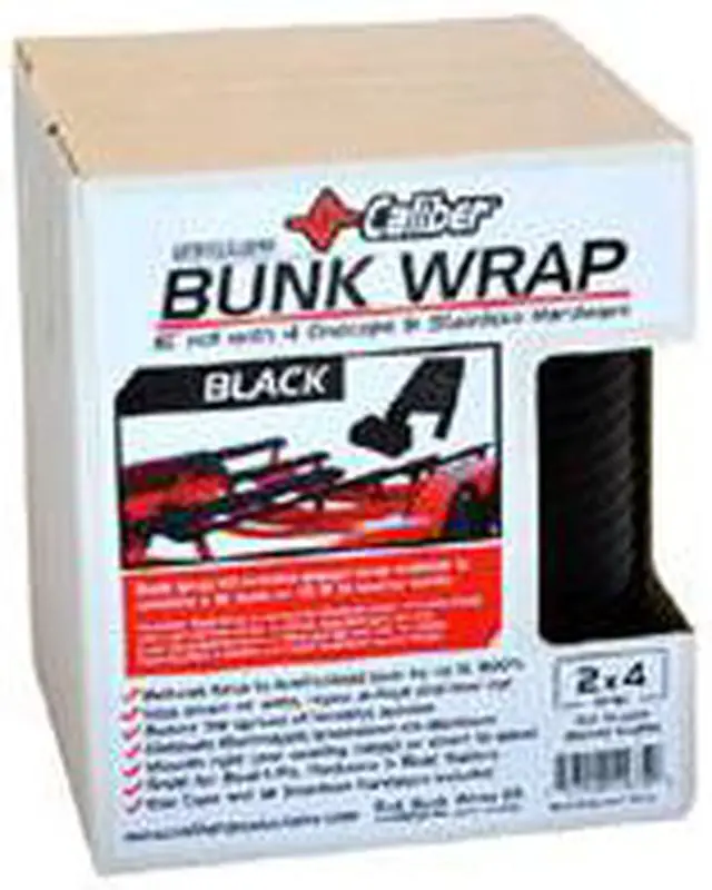 Alt view image 4 of 5 - Caliber 23050-BK Bunk Wrap Kit - 16' x 2' x 4", Black