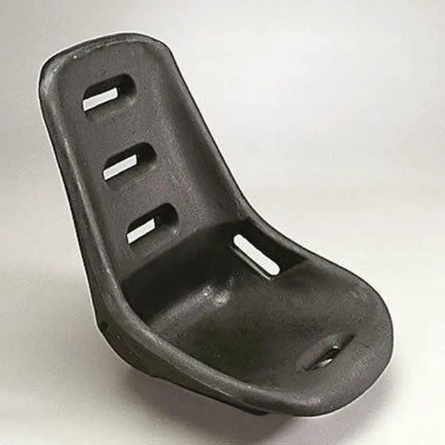 Alt view image 2 of 4 - RCI 8020S Black Poly Lo-Back Seat