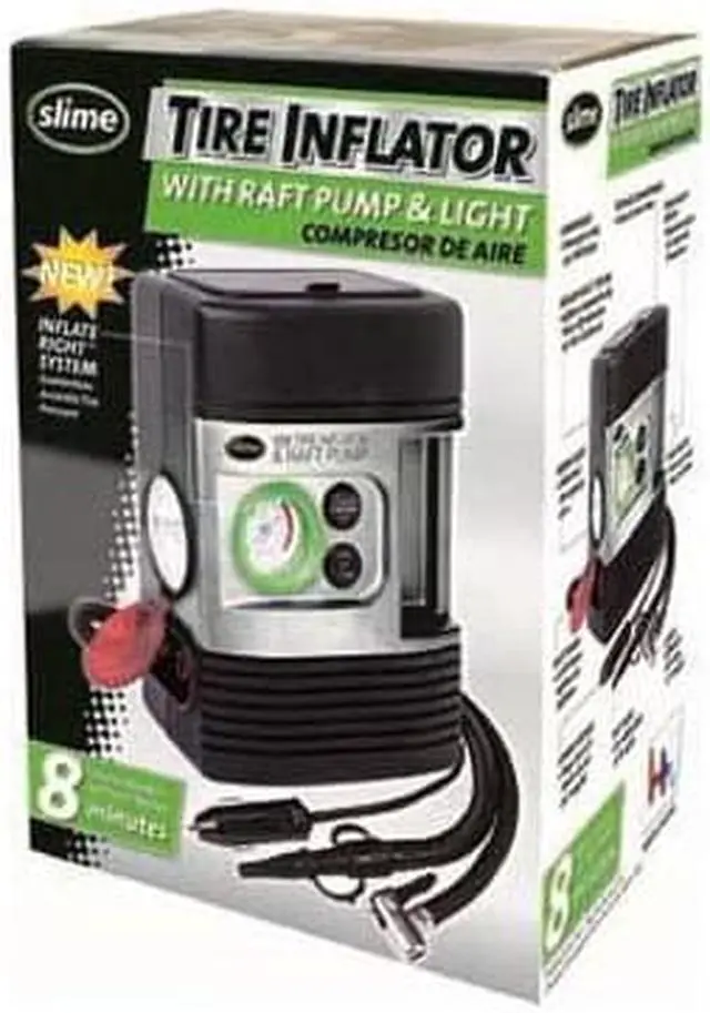 Alt view image 2 of 5 - SLIME 40034 12-Volt Tire Inflator,150 PSI