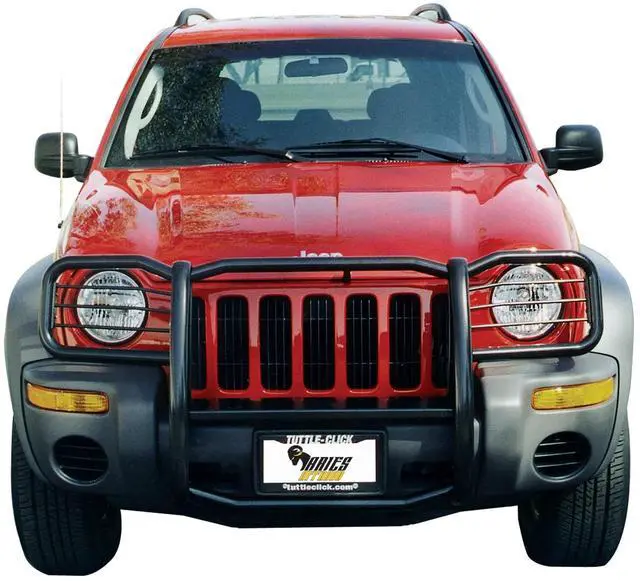 Alt view image 3 of 16 - Aries Offroad 1045 The Aries Bar; Grille/Brush Guard 02-04 Liberty