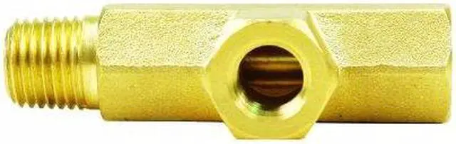 Alt view image 2 of 2 - VIAIR 92848 Air Compressor Nickel Plated Multiport T Fitting