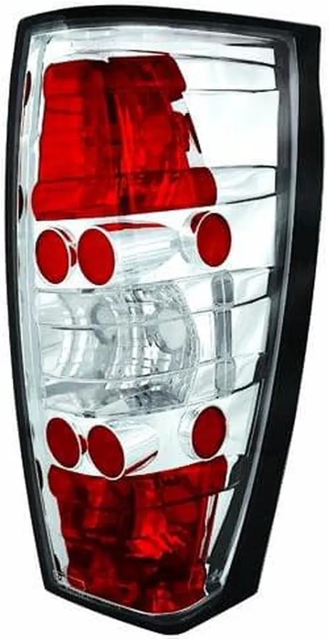 Alt view image 2 of 4 - IPCW CWT-CE347C Cadillac Escalade Ext 2002 - 2006 Tail Lamps, Crystal Eyes Crystal Clear