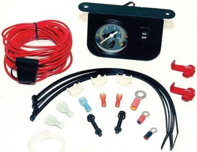 Alt view image 4 of 6 - Viair 20062 Illuminated Dash Panel Gauge Kit 30 Amp