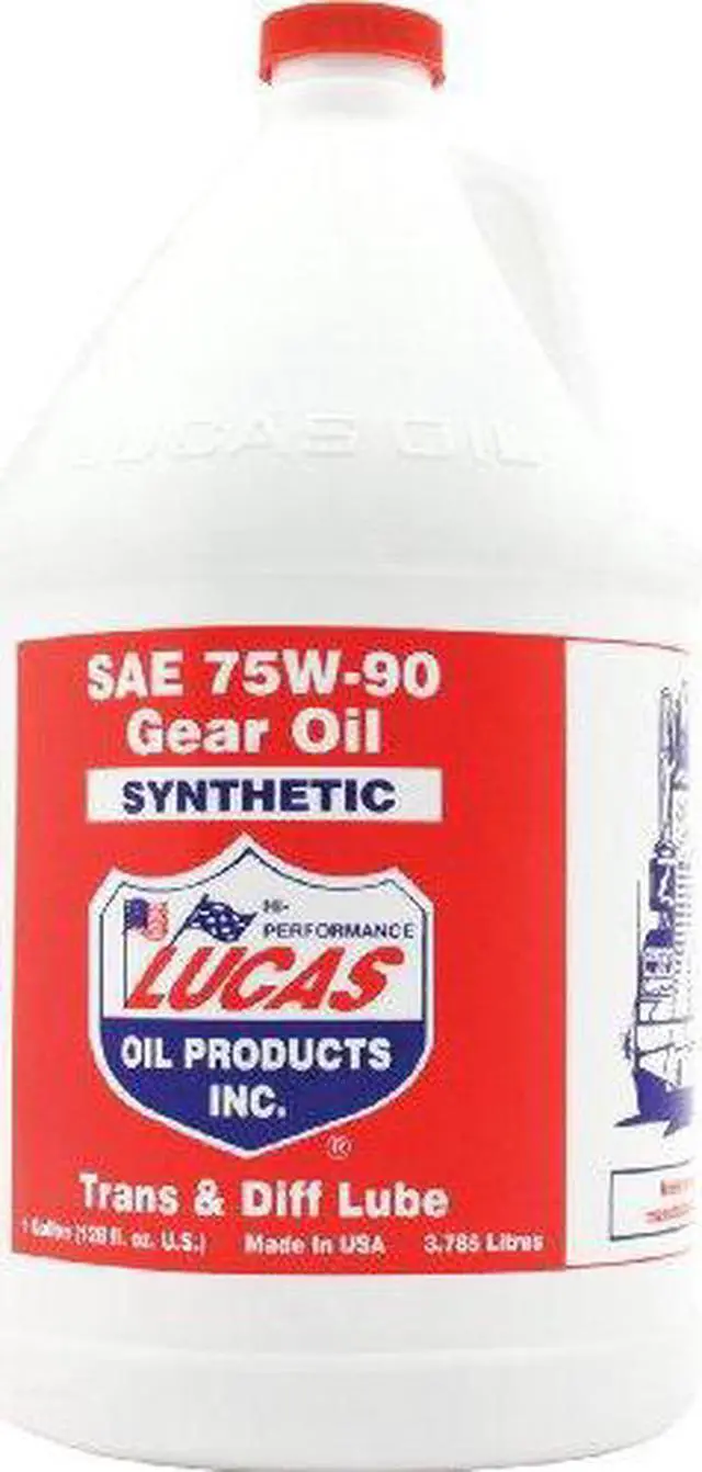 Alt view image 2 of 11 - Lucas Oil 75/90 Synthetic Gear Oil1 Gal