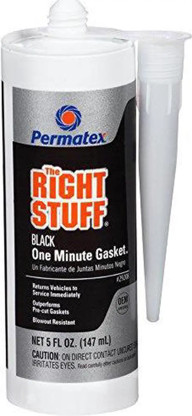 Alt view image 2 of 7 - Permatex 230-29208 The Right Stuff Instantrubber Gasket Maker 5 Oz
