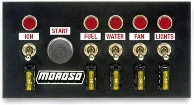 Alt view image 5 of 8 - Moroso Performance Toggle Switch Panel