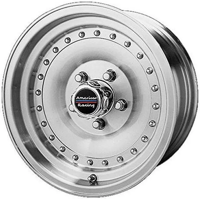 Alt view image 2 of 6 - American Racing AR61 Outlaw I Machined 15x7 5x120.7 -6mm (AR615761)