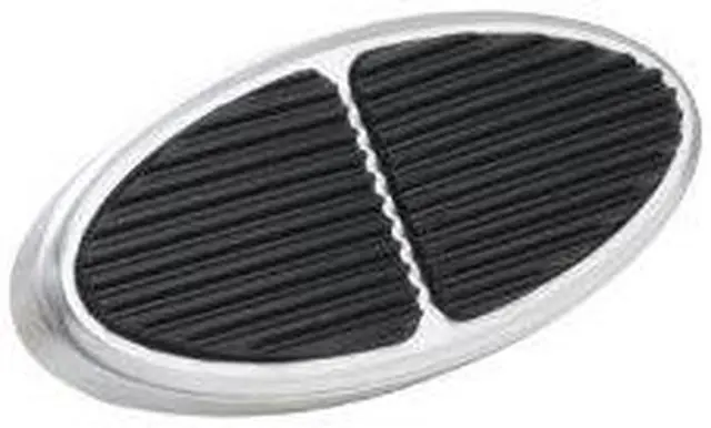 Alt view image 3 of 5 - Lokar BAG-6107 Oval Billet Aluminum Brake Pad