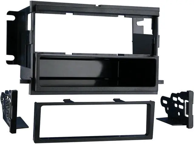 Alt view image 8 of 13 - METRA 99-5808 SINGLE DIN INSTALLATION KIT FOR 2004-07 FORD & MERCURY VEHICLES