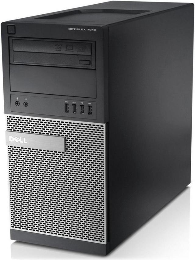 Alt view image 4 of 6 - Dell OptiPlex 7010 Mini Tower Desktop, Intel Quad-Core i5-3470 Upto 3.6GHz, 8GB RAM, 256GB SSD, DVD-RW, VGA, DisplayPort, LAN, Wi-Fi, Bluetooth, Windows 10 Pro