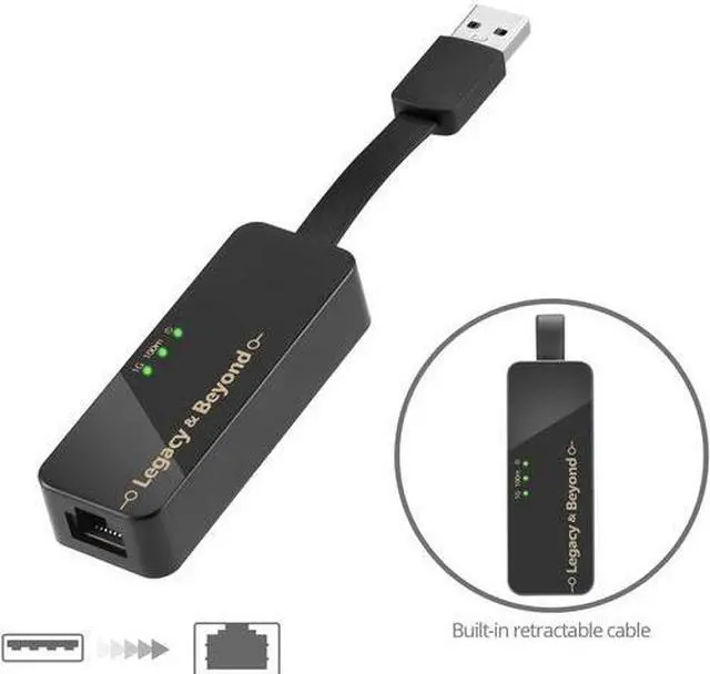 Alt view image 2 of 14 - SIIG Portable USB 3.0 Gigabit Ethernet Adapter