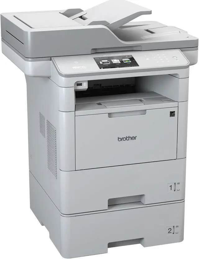 Alt view image 4 of 5 - Brother MFC-L6900DWGT Laser Multifunction Printer - Monochrome - Plain Paper Print - Desktop - TAA Compliant
