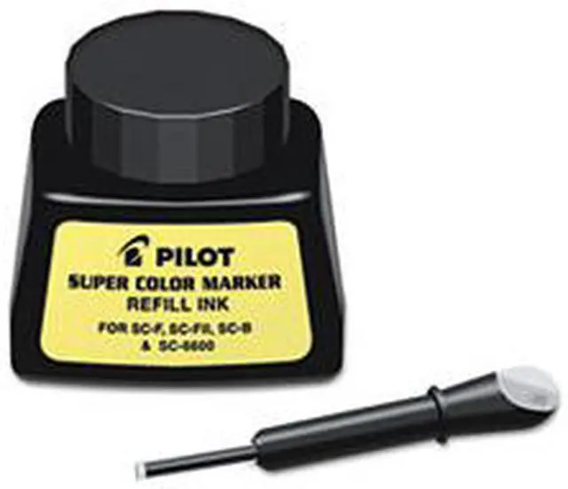 Alt view image 2 of 11 - Pilot Pilot Jumbo Refillable Permanent Marker Ink Refill, Black Ink 48500