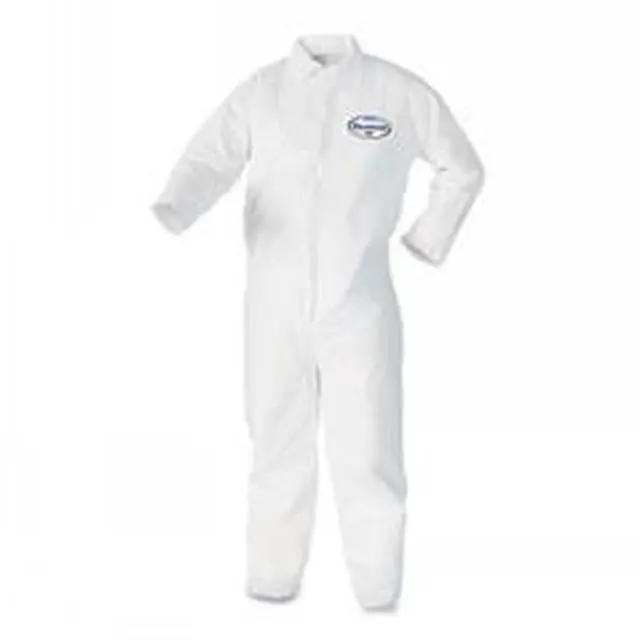 Main image of KleenGuard KCC 44303 A40 Coveralls - White - Large - 25/Carton