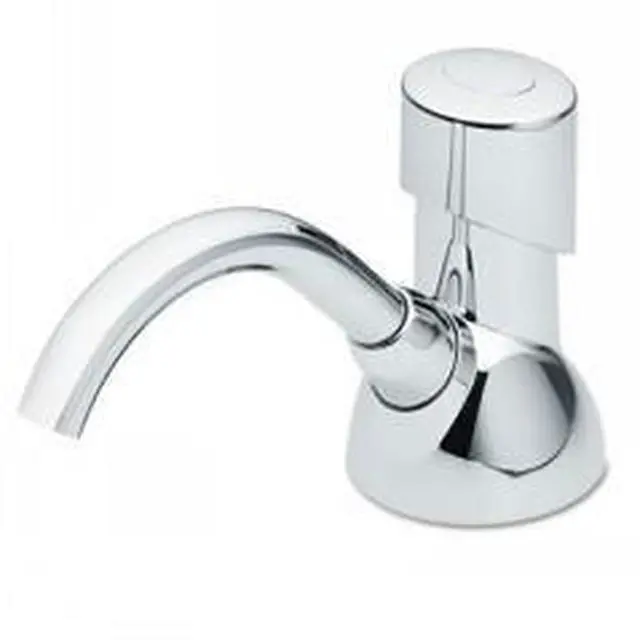 Alt view image 3 of 11 - GOJO 850001 CX Counter Mount Foam Soap Dispenser, 1500mL, 4 1/2w x 11 7/8d x 4 1/2h, Chrome, 1 Each