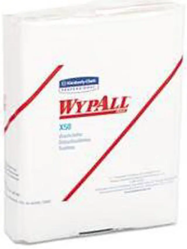 Main image of WYPALL X50 Wipers, 10 x 12 1/2, White
