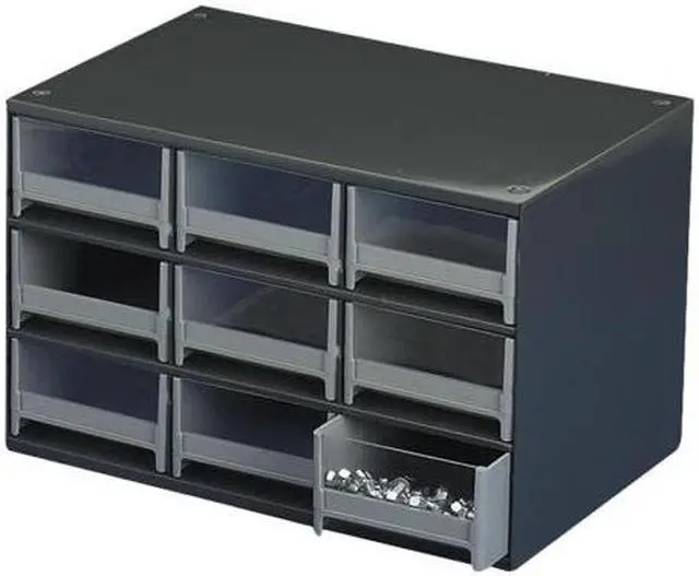 Alt view image 3 of 10 - Akro-Mils 9 Drawers Modular Cabinet