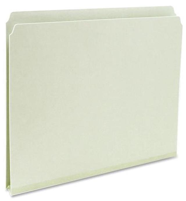 Main image of Smead Manufacturing Company SMD13200 Folder- Straight Tab Cut- 9-.50in.H- Letter-Size- Gray