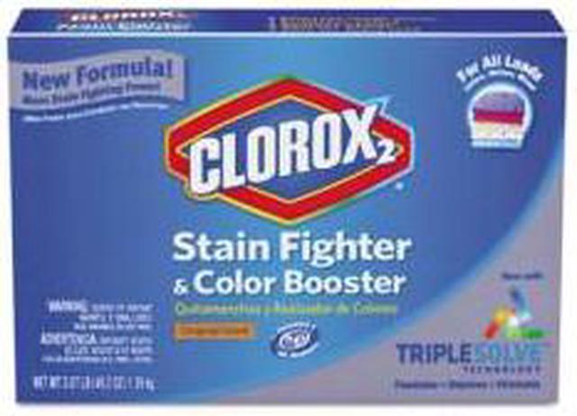 Clorox 2 Laundry Stain Remover and Color Booster Powder, 49.2