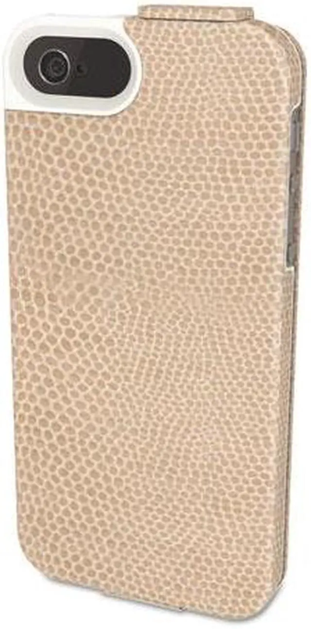 Alt view image 3 of 7 - Kensington Portafolio Coffee Snake Solid Flip Wallet for iPhone 5 K39611WW