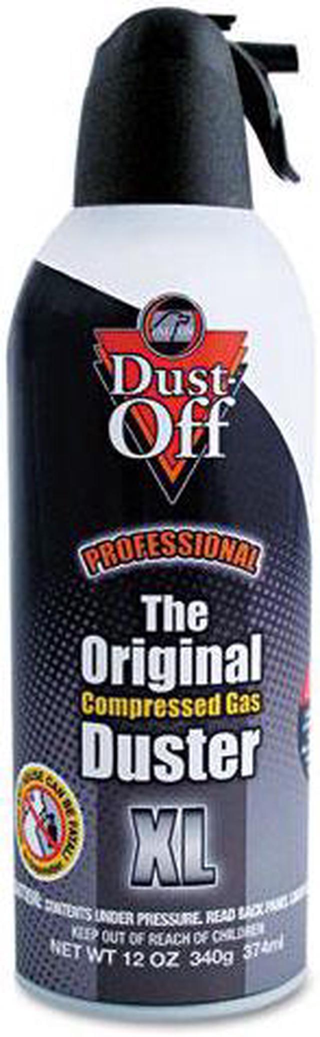 Disposable Compressed Air Duster, 12 oz Can 