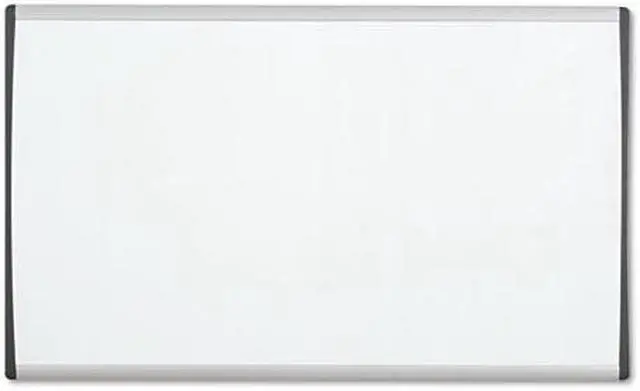 Main image of Quartet Magnetic Dry-Erase Board Steel 11 x 14 White Surface Silver Aluminum