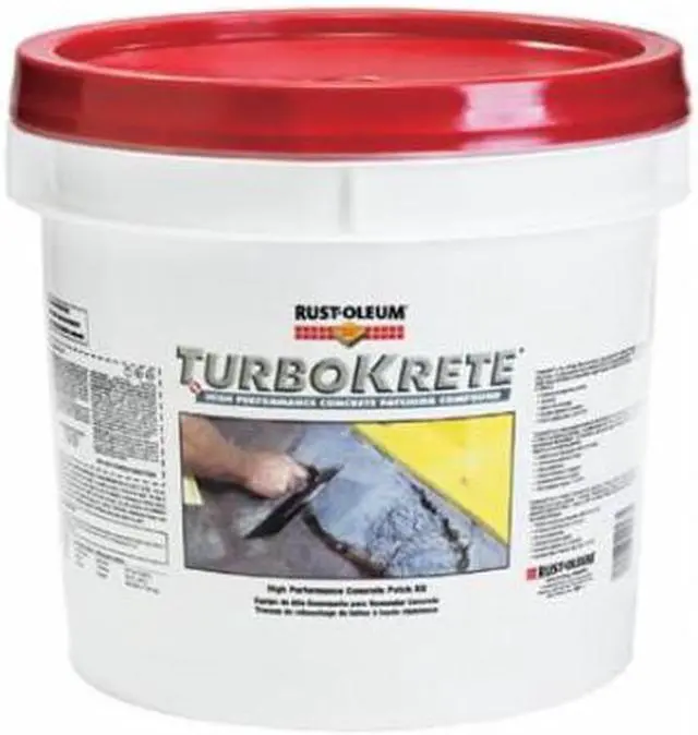 Alt view image 3 of 9 - RUST-OLEUM 253479 Gray Small Concrete Patching Compound Kit
