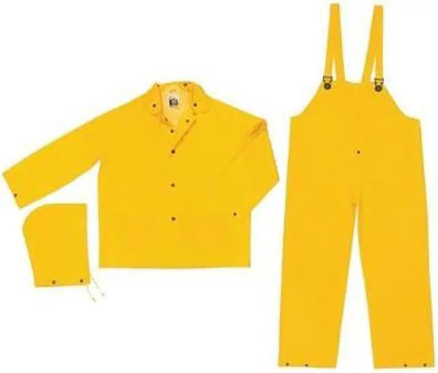 Alt view image 3 of 6 - MCR Safety Three-piece Rain Suit 1 EA