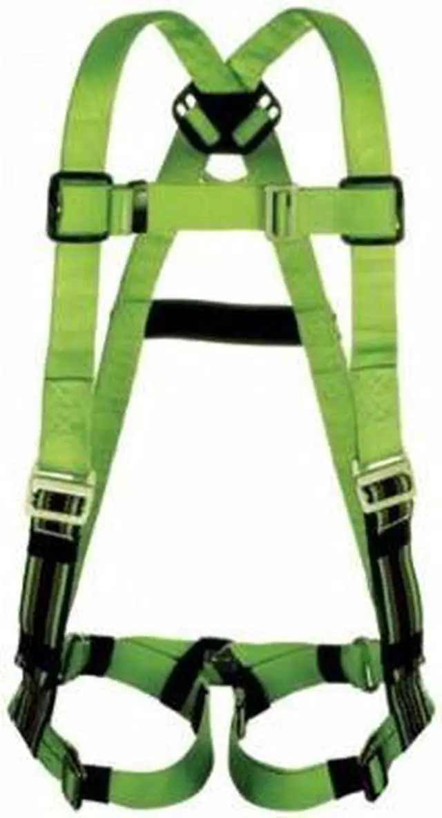 Alt view image 2 of 4 - HONEYWELL MILLER P950QC-7/UGN Full Body Harness, Vest Style, L/XL, Polyester,