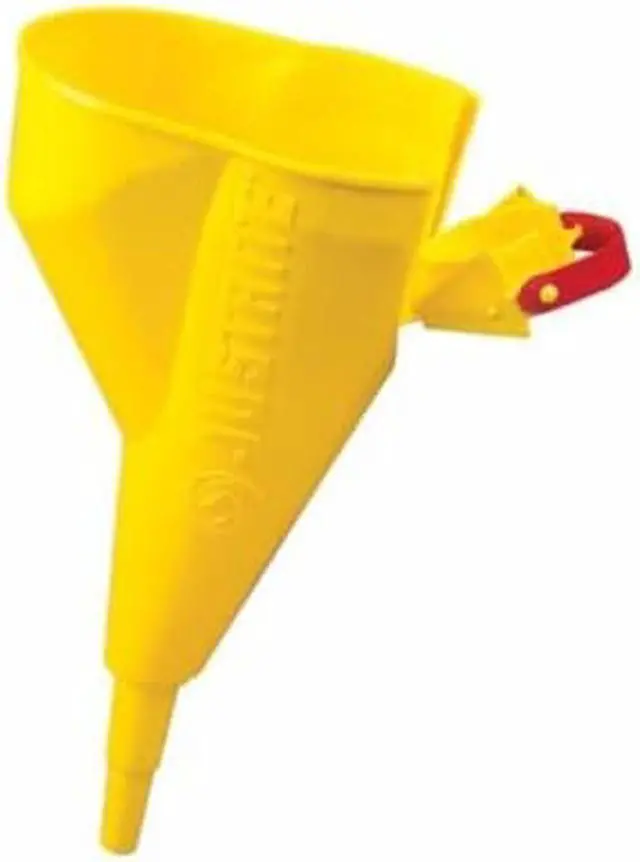 Alt view image 2 of 4 - Justrite Mfg Company 11202Y Im Easy Funnel For Type 1 Ca Poly - Gasoline - Each