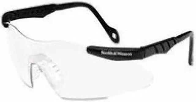 Main image of Magnum 3G Safety Eyewear, Smoke Polycarb Anti-Scratch Lenses, Black Ny