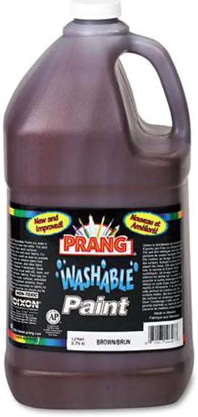 Alt view image 4 of 11 - Prang Washable Tempera Paint Brown 128 oz. (10608) X10608