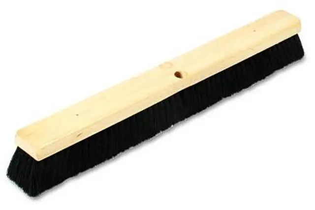 Alt view image 2 of 20 - Boardwalk Floor Brush Head 2 1/2" Black Tampico Fiber 24" 20224