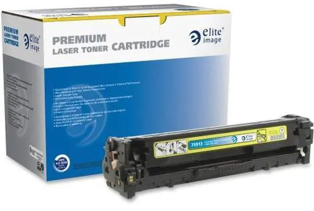 Alt view image 3 of 5 - Elite ufactured Toner Cartridge 1800 Page Yield Yellow 75913
