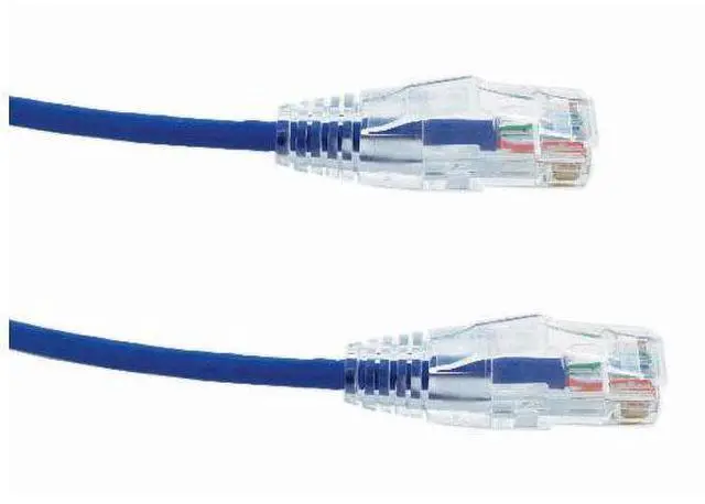 Alt view image 2 of 6 - Axiom C6BFSB-B12-AX Bendnflex Ultra-Thin - Patch Cable - Rj-45 (M) To Rj-45 (M) - 12 Ft - Utp - Cat 6 - Snagless - Blue