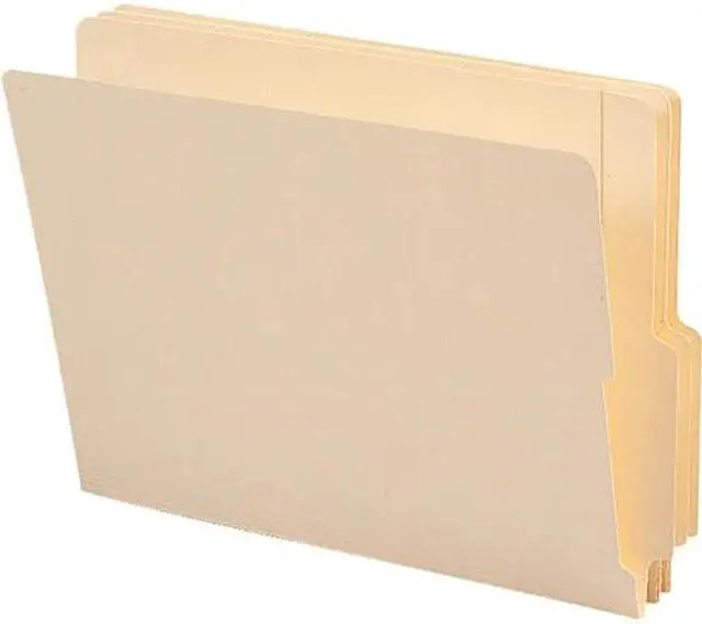 Alt view image 3 of 5 - Smead Manufacturing Company SMD24179 End Tab Folder- 4in. Tab-1-.13in. From Bottom- Ltr- MLA