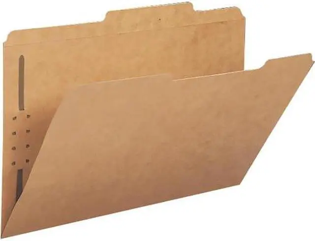 Alt view image 5 of 8 - Smead Manufacturing Company SMD19834 Folder W-Fasteners- Legal- Kraft