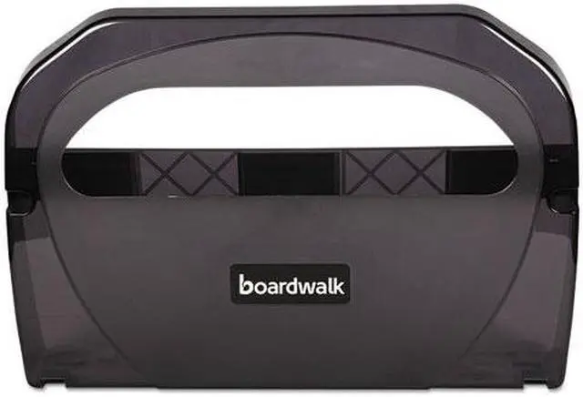 Alt view image 4 of 15 - Toilet Seat Cover Dispenser, Plastic, 17 1/4x3 1/8x11 3/4, Smoke Black, 10/Crtn BWKTS510SBBWEA